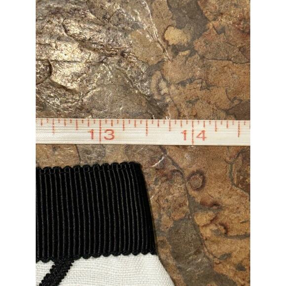 Talbots Linen Blend Lined Embroidered Skirt Size 2 Petite - Picture 6 of 9